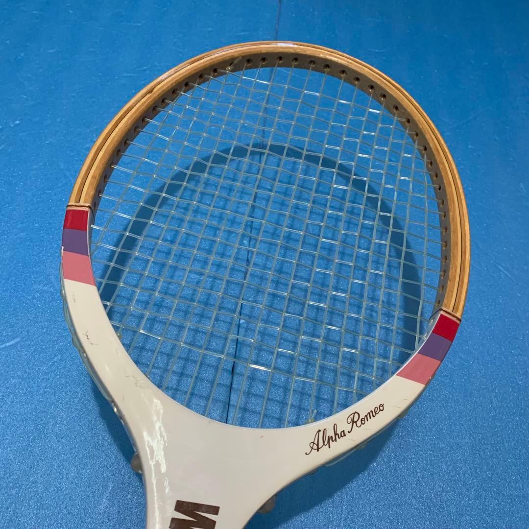 激レア品 Alfa Romeoテニスラケット ノベリティ WIMBLEDON