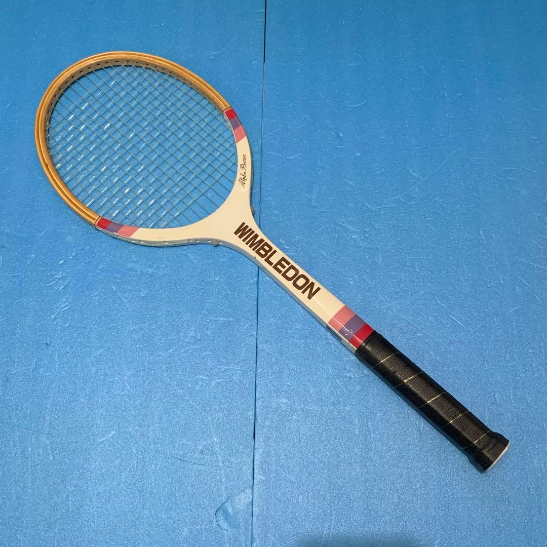 激レア品 Alfa Romeoテニスラケット ノベリティ WIMBLEDON