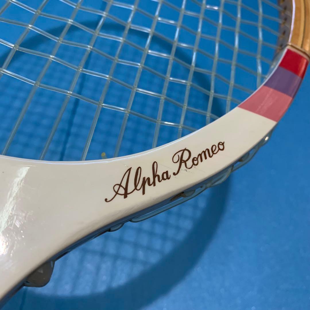 激レア品 Alfa Romeoテニスラケット ノベリティ WIMBLEDON