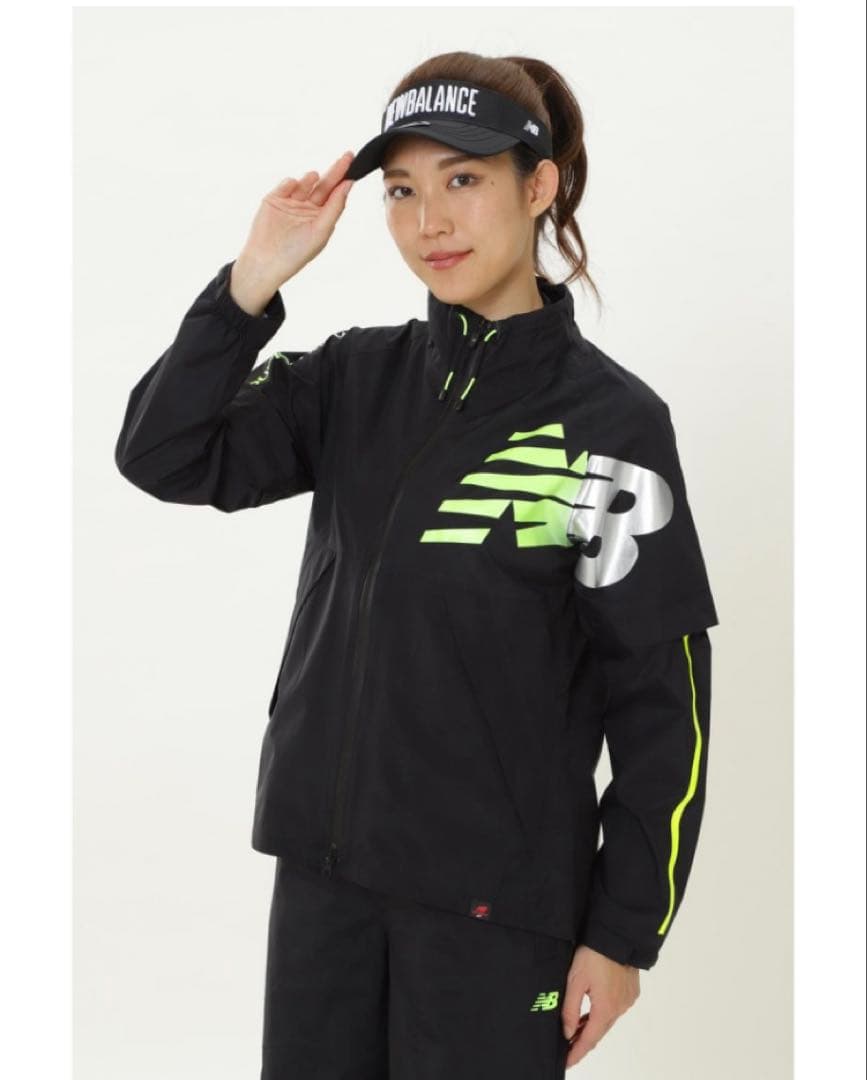 新品タグ付き☆new balance golf レインウェア セットアップ