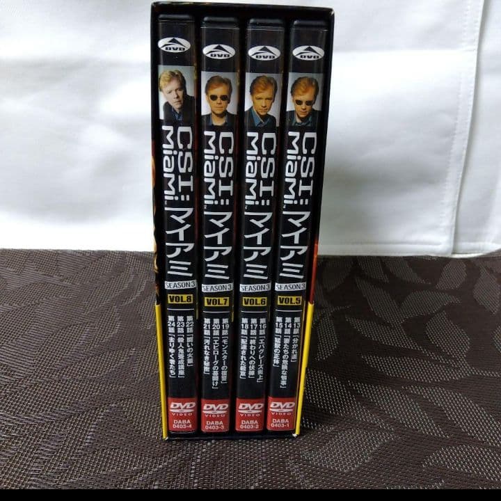 DVD「CSI:マイアミ シーズン3 コンプリートDVD-BOX-2〈4枚組〉」
