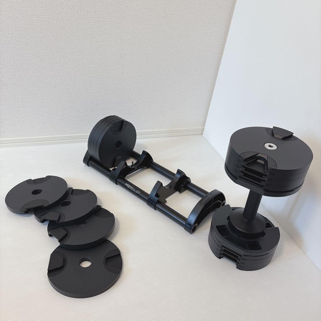 【美品】NUOBELL 232 可変式ダンベル 32kg 2kg刻み ②