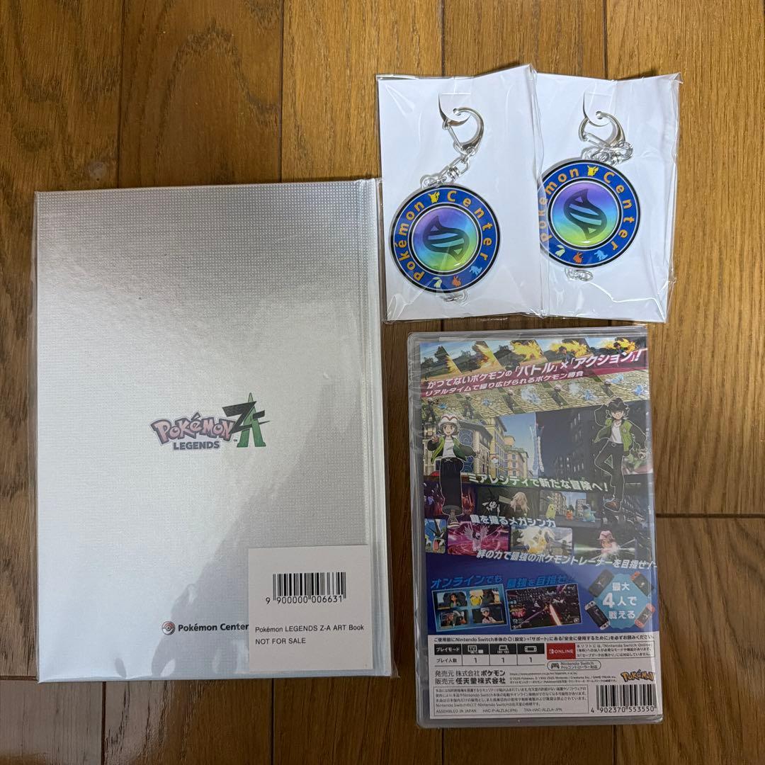 Pokémon ZAアートブックとカセットセット