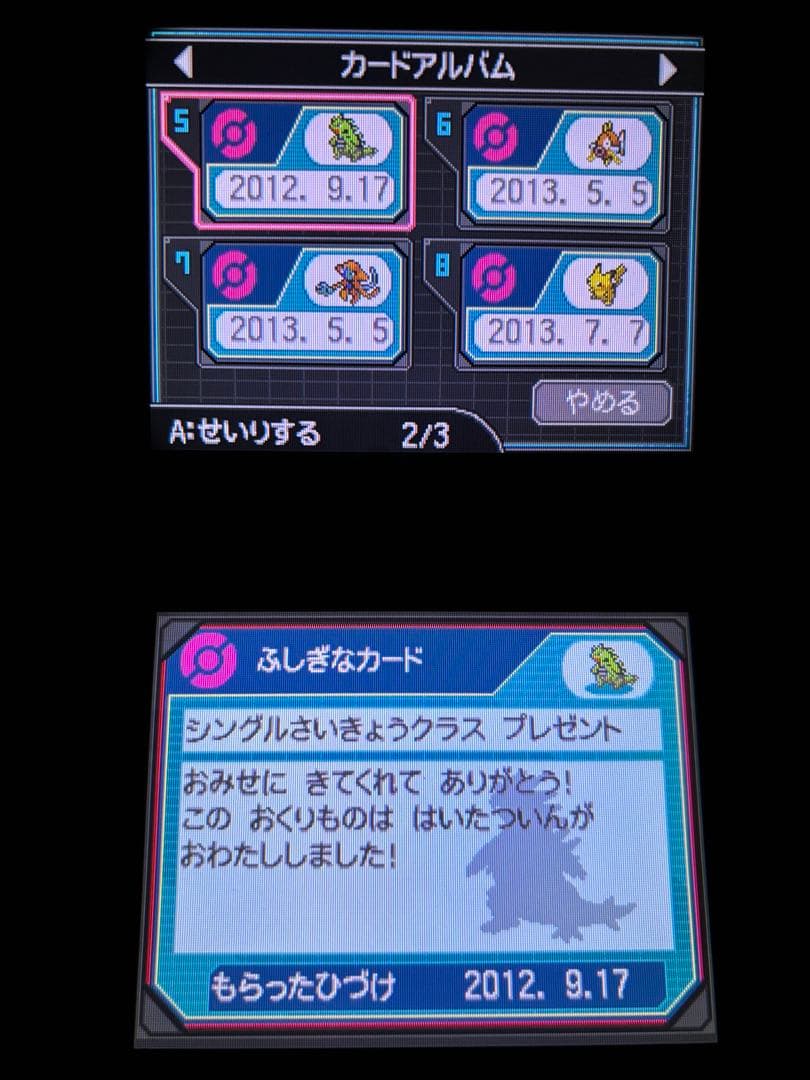 ポケットモンスターホワイト2 DS ゲームソフト　動作確認済み