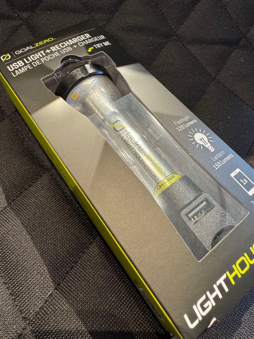 GOALZERO ゴールゼロ microFLASHCHARGE 懐中電灯