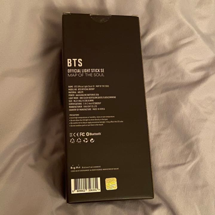 K-POP・アジア BTS MOS  officialstick light se
