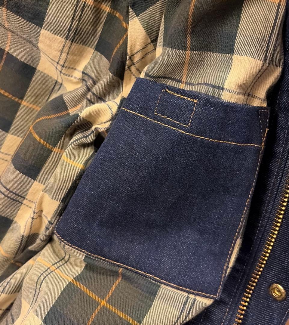 【S】LEVI'S x Barbour Bedale Denim Jacket