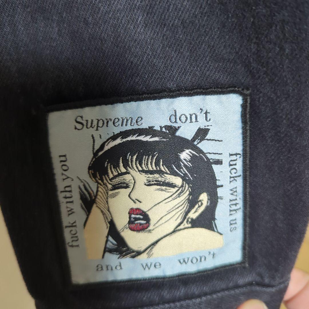 Supreme ブラック デニムジャケット Mサイズ