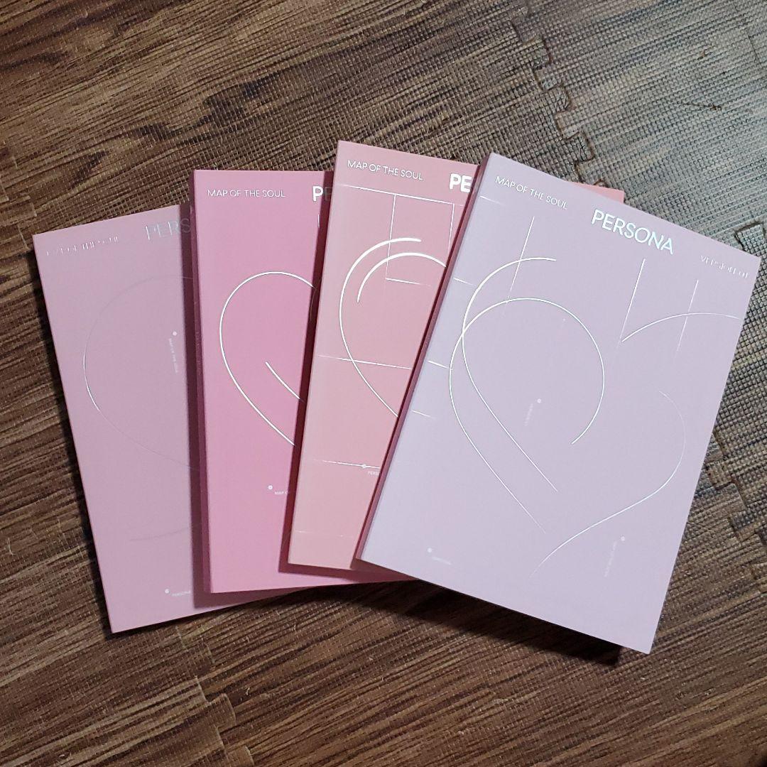 BTSグッツ　MAP OF THE SOUL : PERSONA[4形態セット]