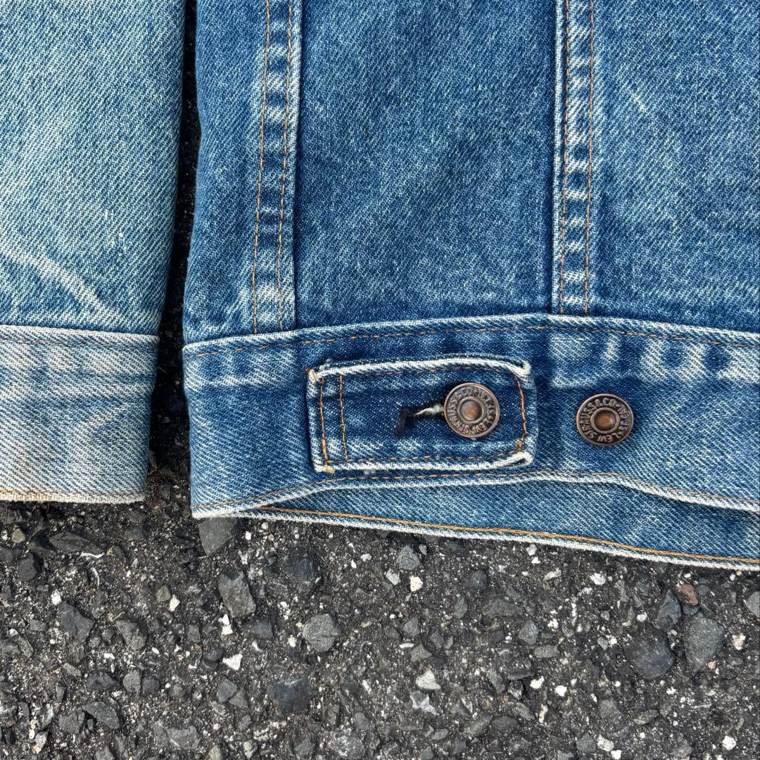 【極上ハチノス】70s LEVI’S 70505 ボタン裏I 4th 36