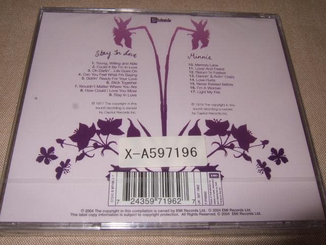 MINNIE RIPERTON,新品未開封,ミニー・リパートン,R&B,ソウル