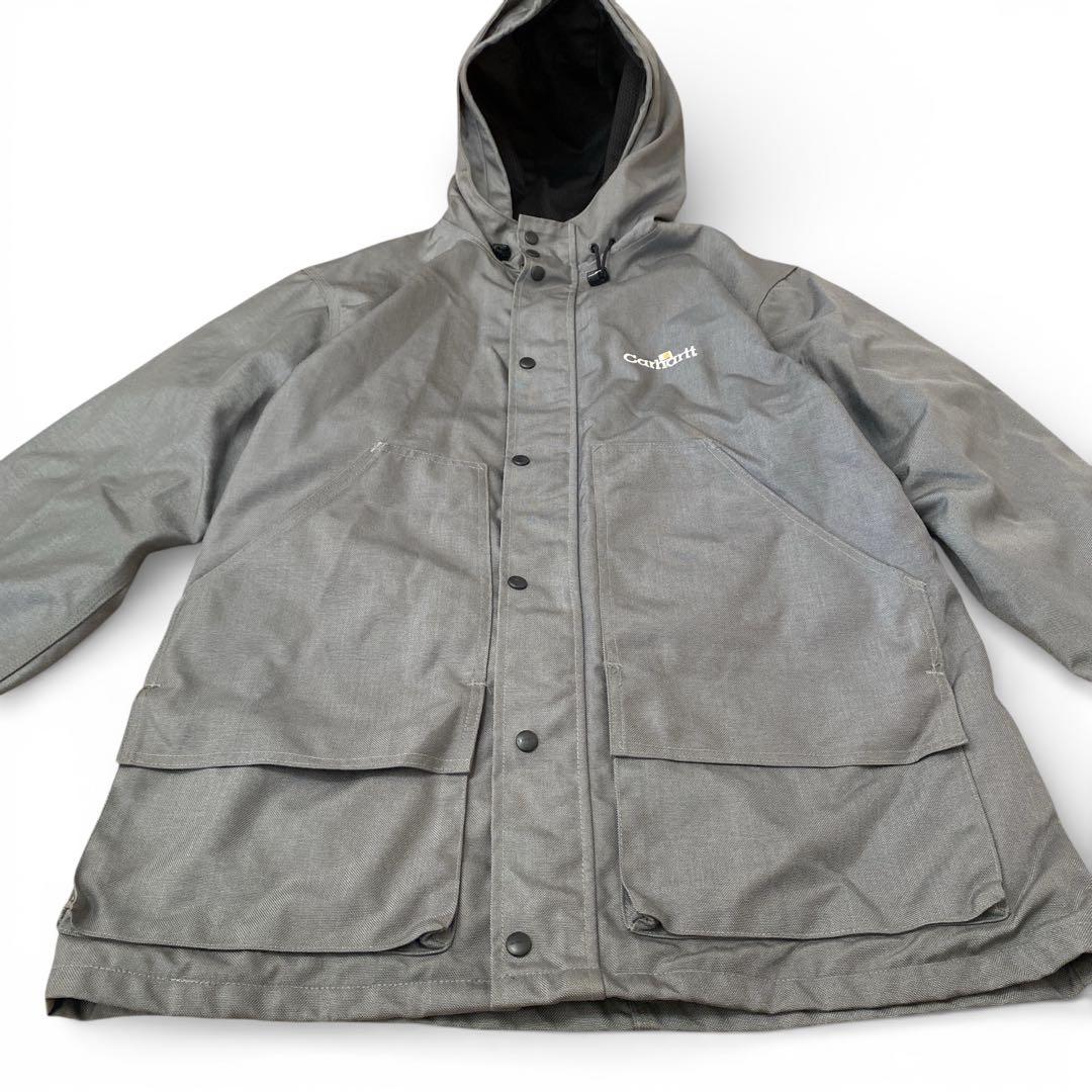 90’s Carhartt made in USA シベリアンパーカー　グレー