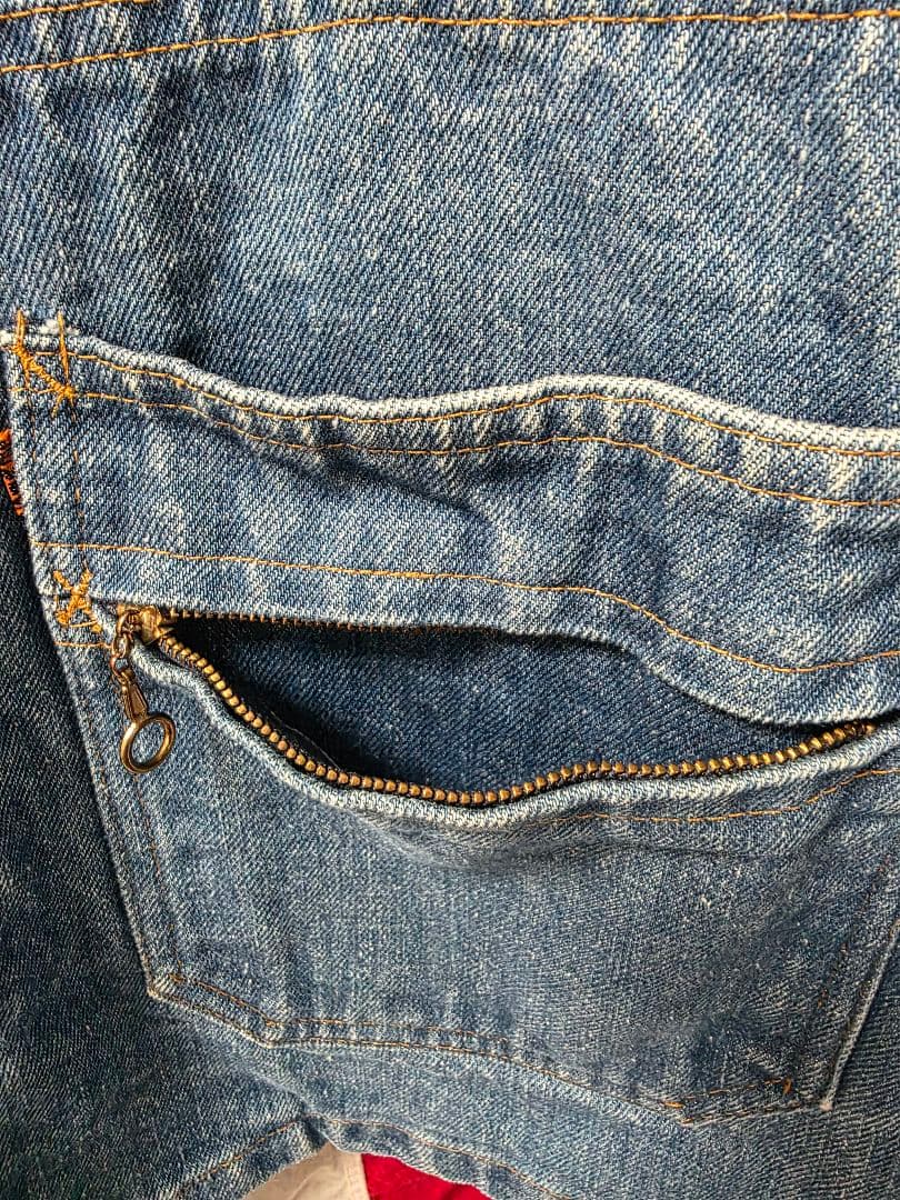 70s Levi's Safari Bush Denim オレンジタブ