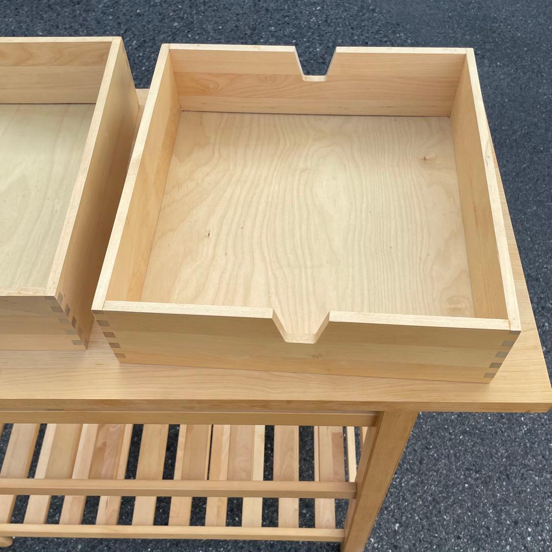 IKEA キッチンワゴンFÖRHÖJA フォルホイア 棚 インテリア
