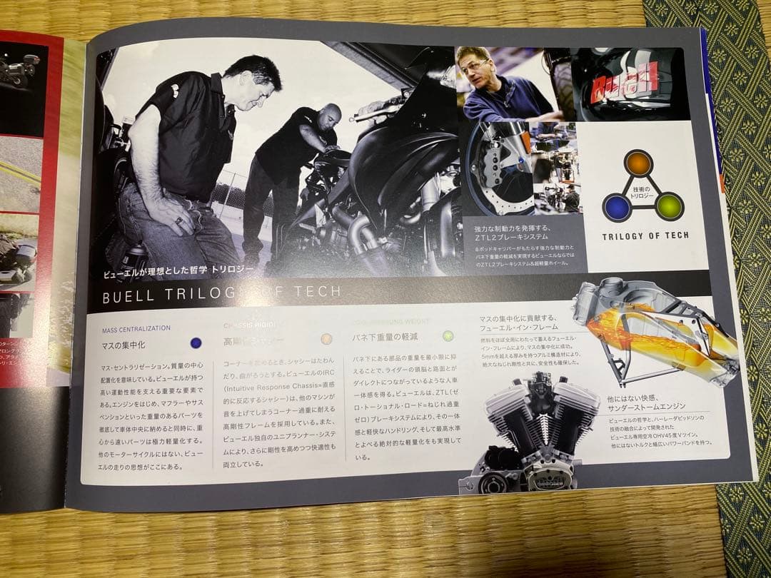 Buell カタログ　日本語版とアメリカ版含む