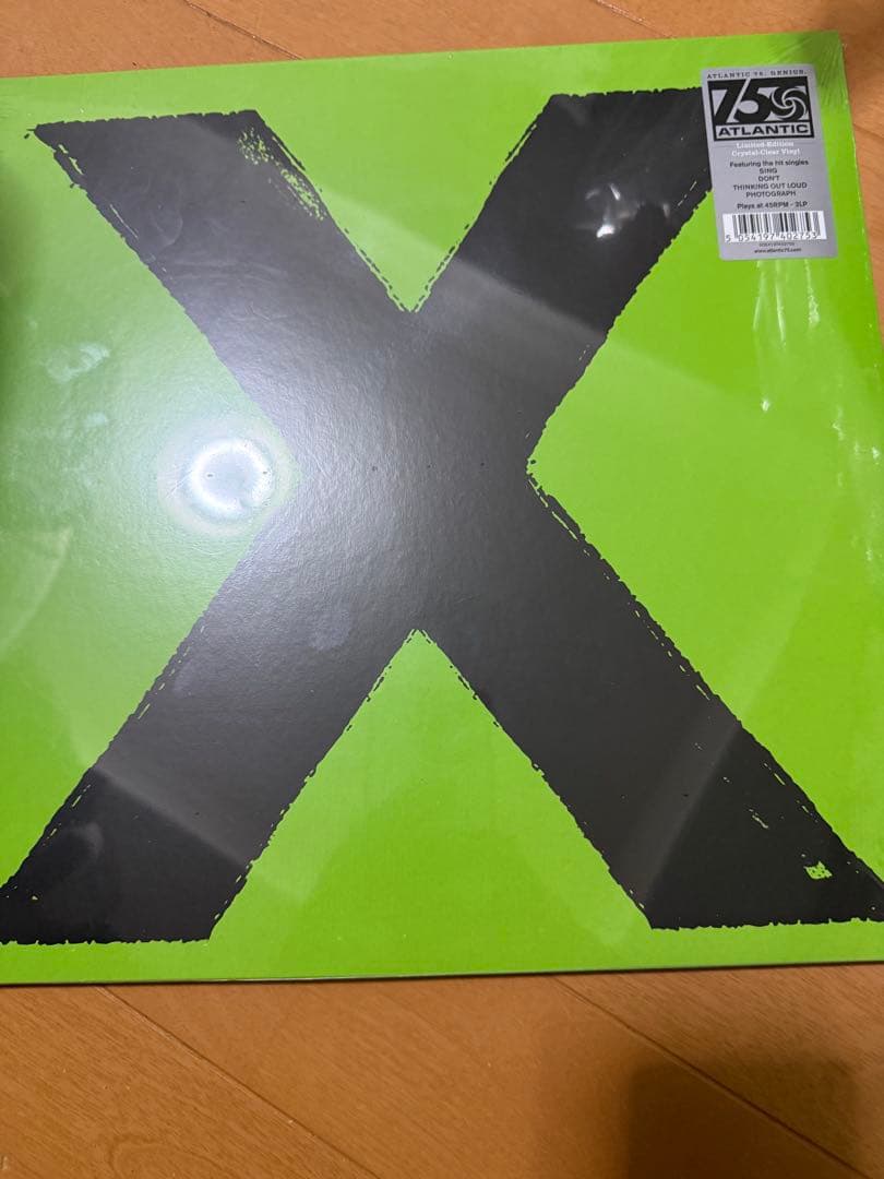 Ed Sheeran 限定X & 通常= 二枚レコードセット