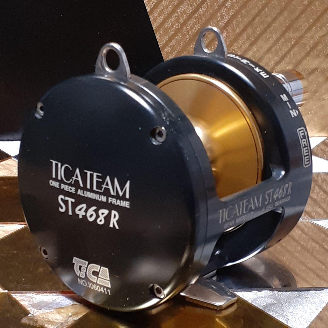 TICA TEAM ST468R ベイトリール トローリング 船用 極美品
