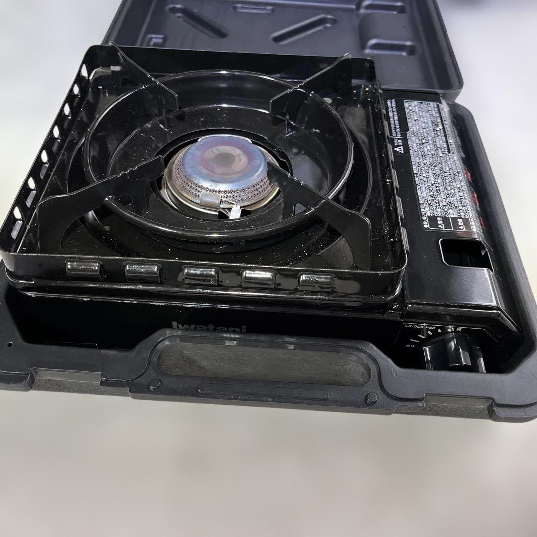え*)様 Iwatani CB-ODX-1 BLACK タフまる カセットコンロ