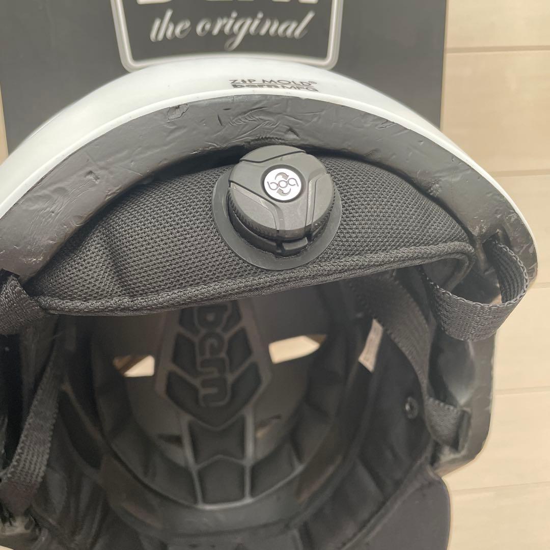 bern ALLSTON ZIP MOLD S-M バイザーヘルメット ホワイト
