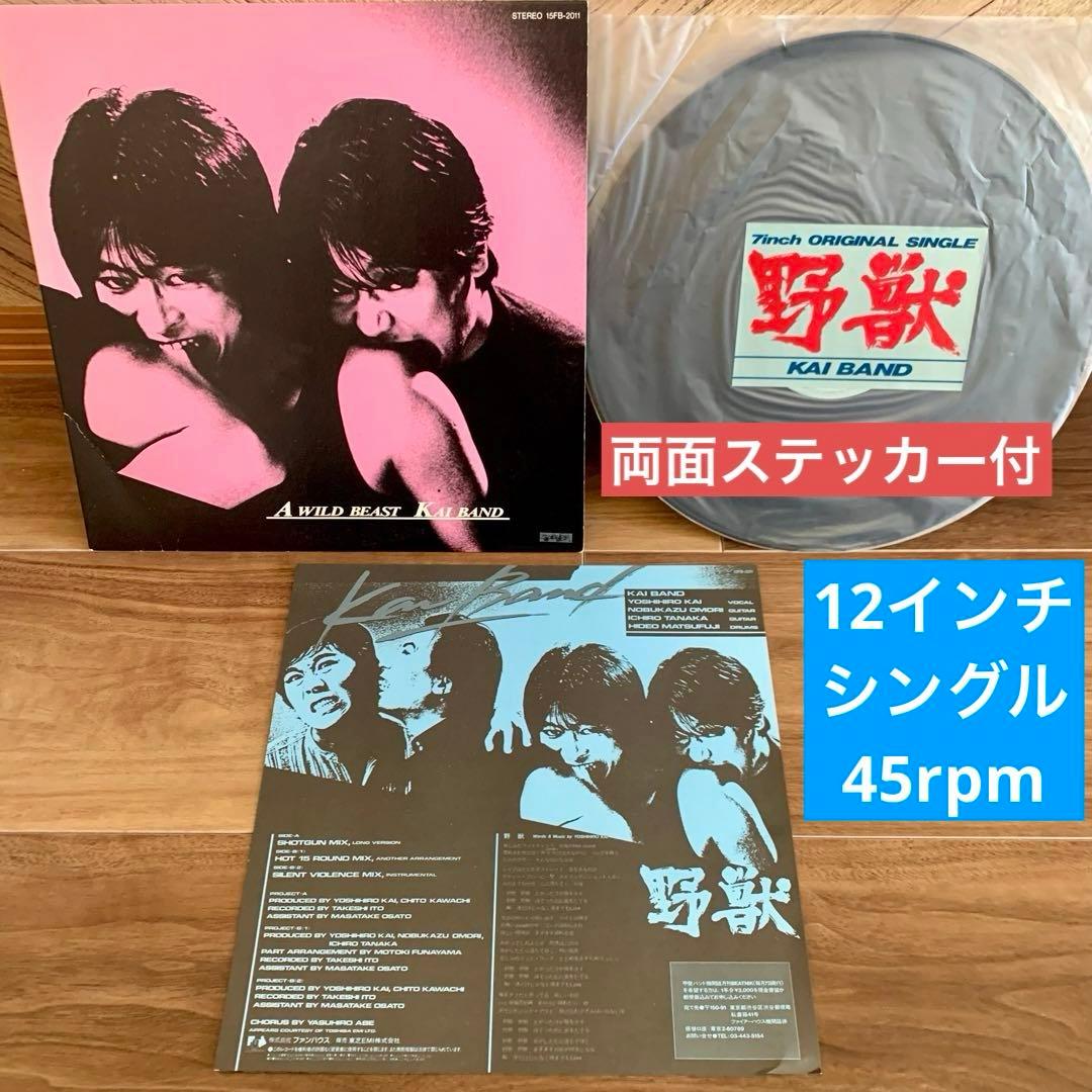 ⭐️美品❗️甲斐バンド LP全19枚❗️2nd〜11th、ライブ1st〜5thなど