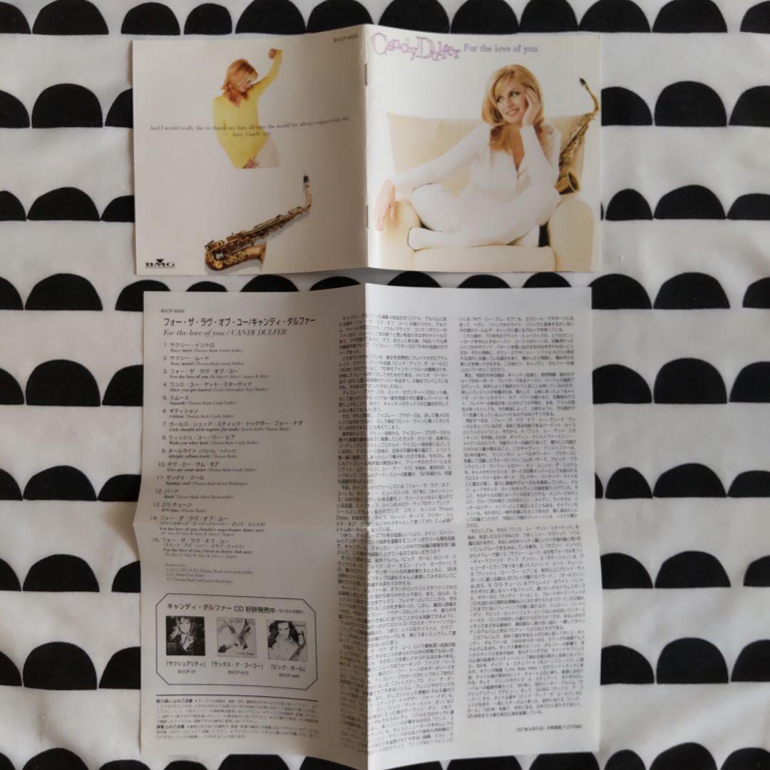キャンディダルファー  candy dulfer  CD パンフセット 中古