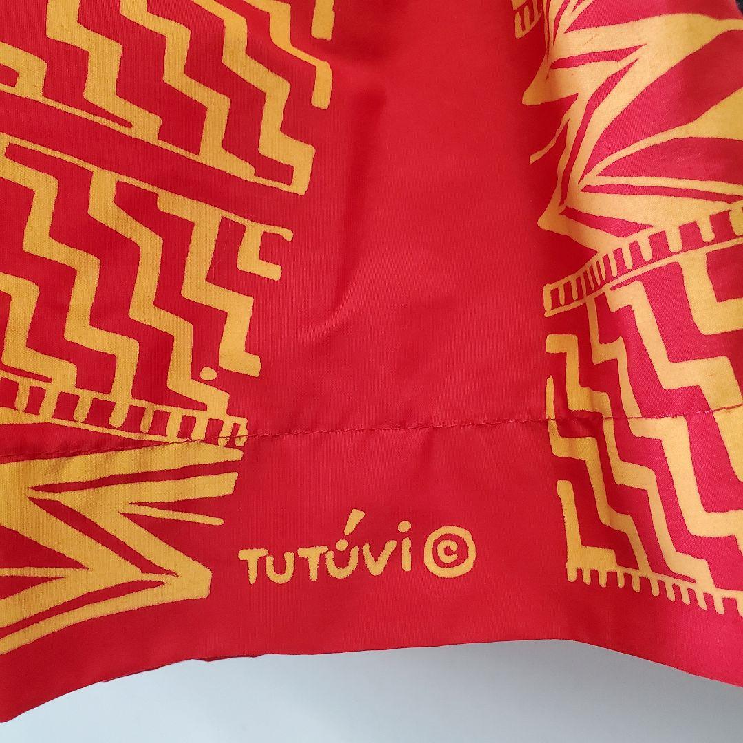 tutuvi パウスカート 赤　ハワイアン　フラ　衣装