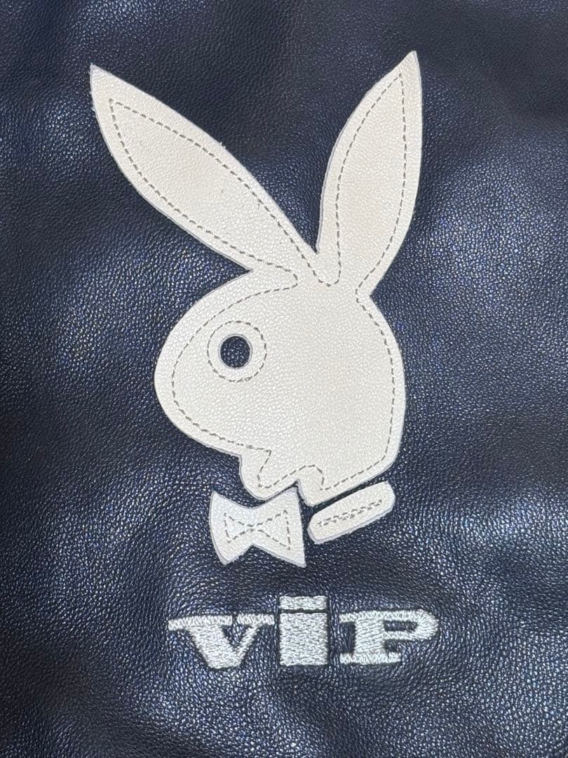 HYSTERIC GLAMOUR PLAYBOY VIP レザーライダースM