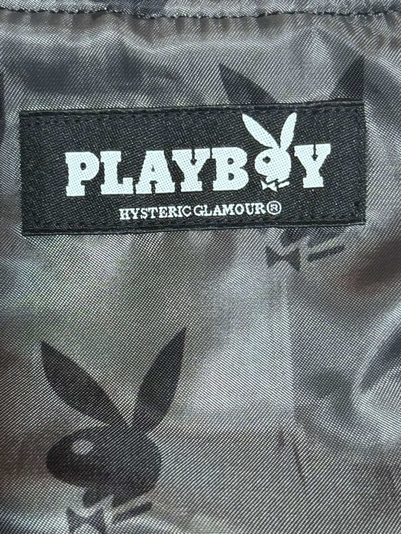 HYSTERIC GLAMOUR PLAYBOY VIP レザーライダースM