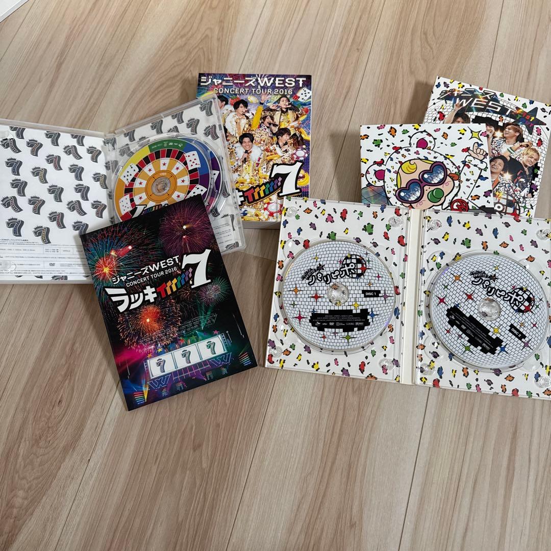 ジャニーズ　WEST.　ライブDVD&Blu-ray 8本セット　まとめ売り