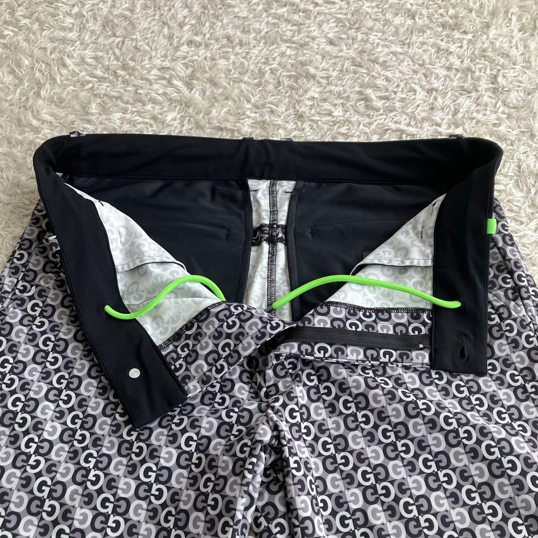 極美品　G/FORE 総柄 ゴルフパンツ　ナイロンストレッチパンツ