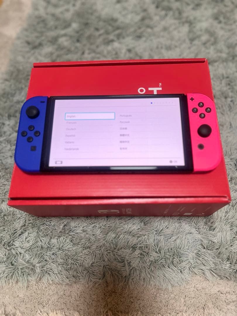 Nintendo Switch 有機ELモデル　カスタマイズ　追加ジョイコン付き