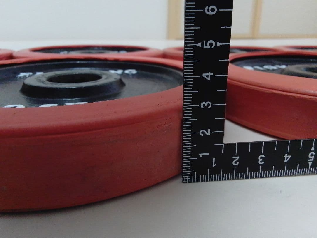 ファイティングロード ラバー付 ダンベル 2.5kg×8枚 20kg 28mm