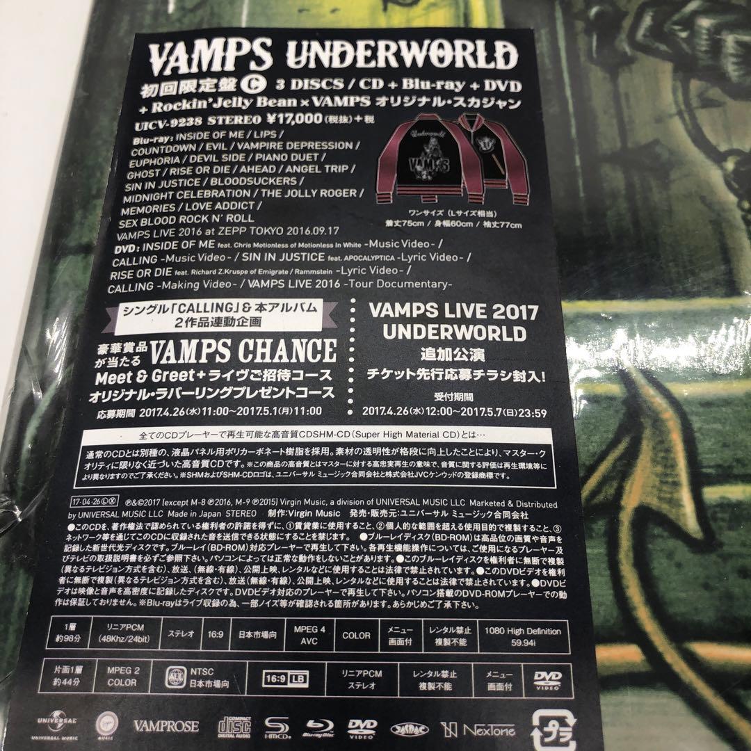 邦楽 VAMPS UNDERWORLD 3DISCS CD+Blu-ray+DVD