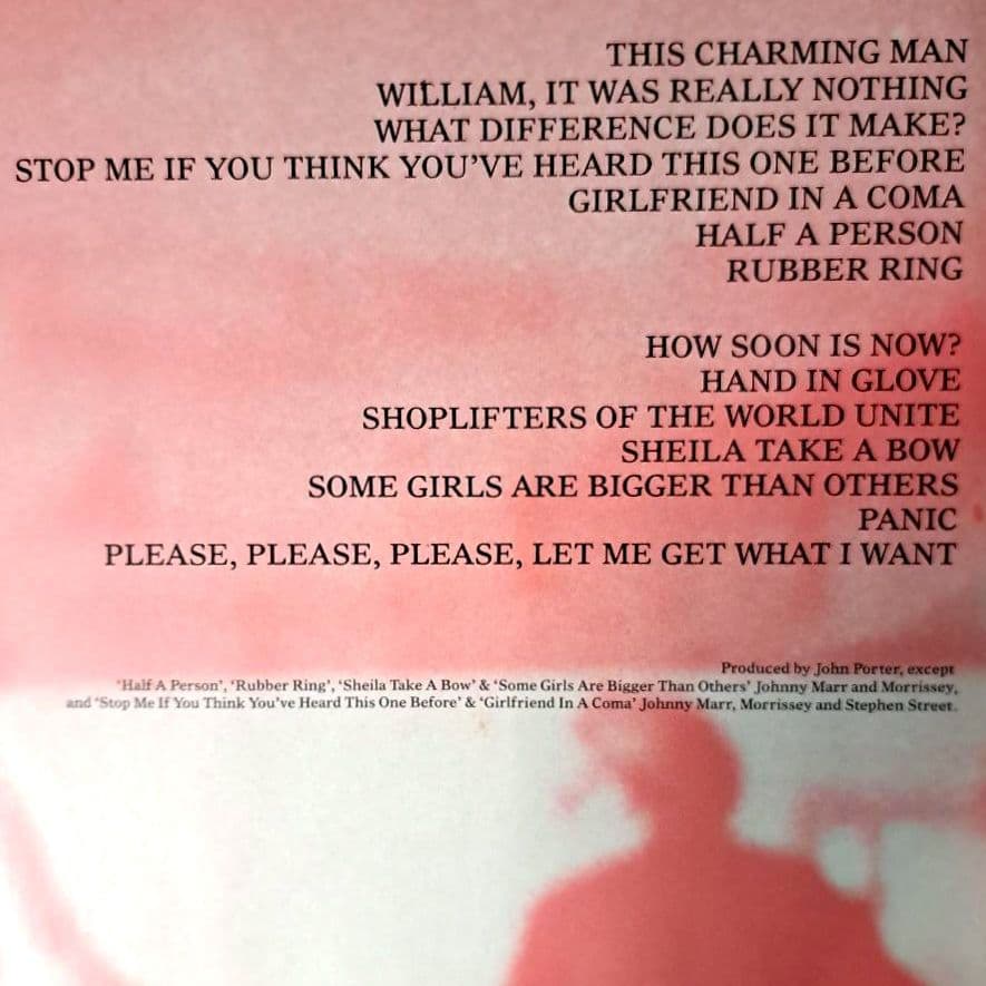 希少　The Smiths　Best　LP　レコード　2枚セット　スミス　ベスト
