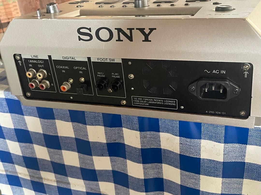 SONY MDS-DRE1 コントローラー【ジャンク品】