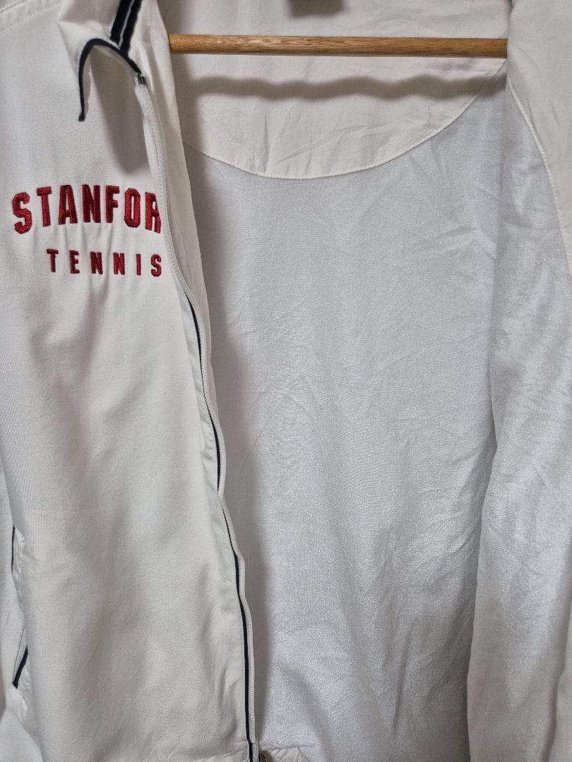 90s NIKE スタンフォード ナイキ テニス トラックジャケット ホワイト