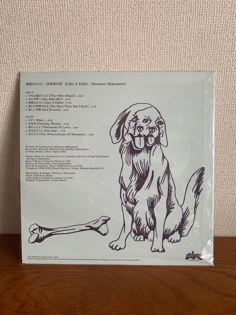 邦楽 like a fable SHINTARO SAKAMOTO