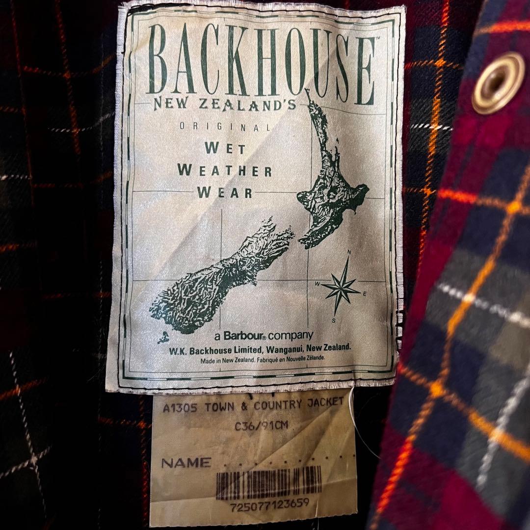 90’s Barbour BACKHOUSE ストックマン オイルドジャケット