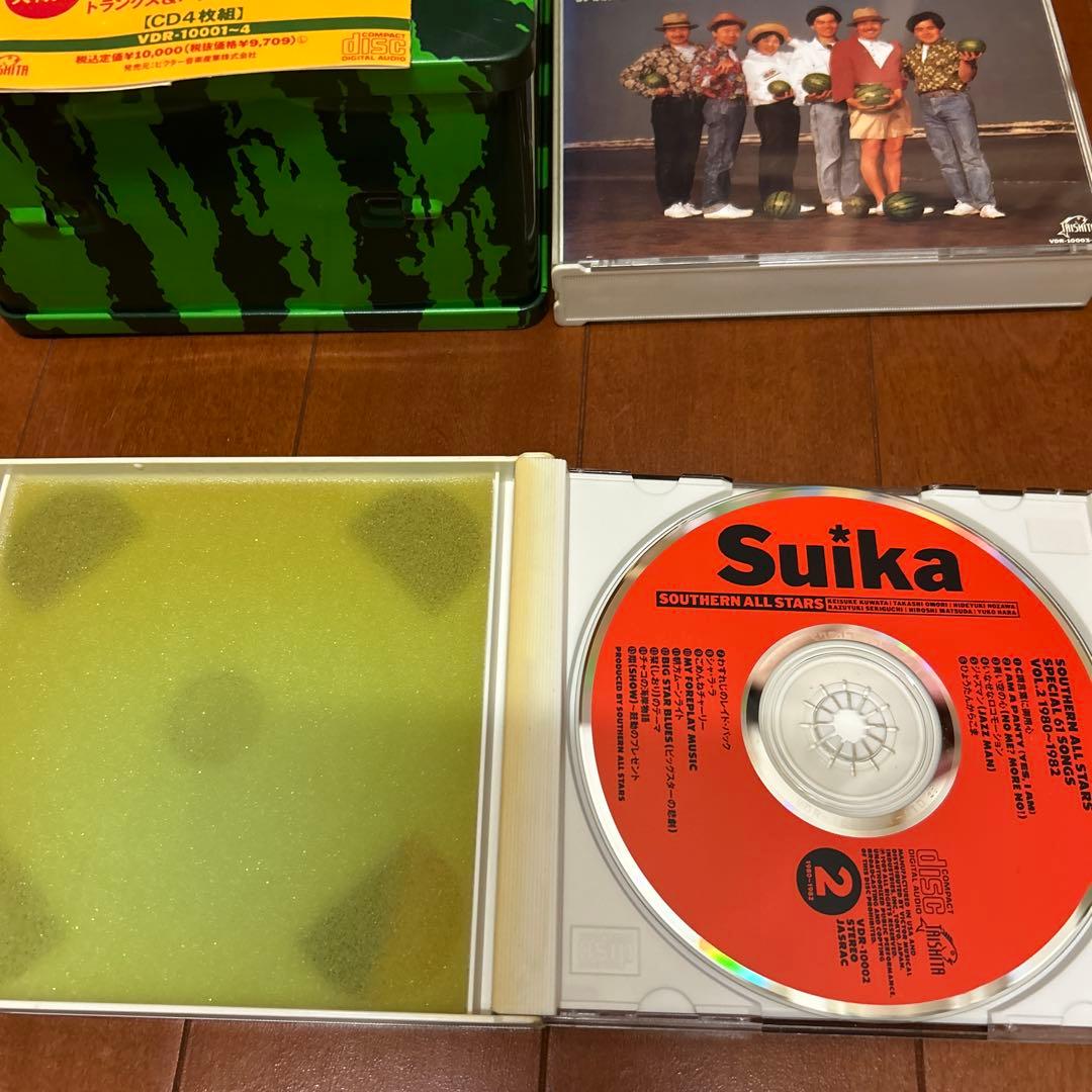 初回限定版　サザンオールスターズ　 スイカ缶とスイカCD