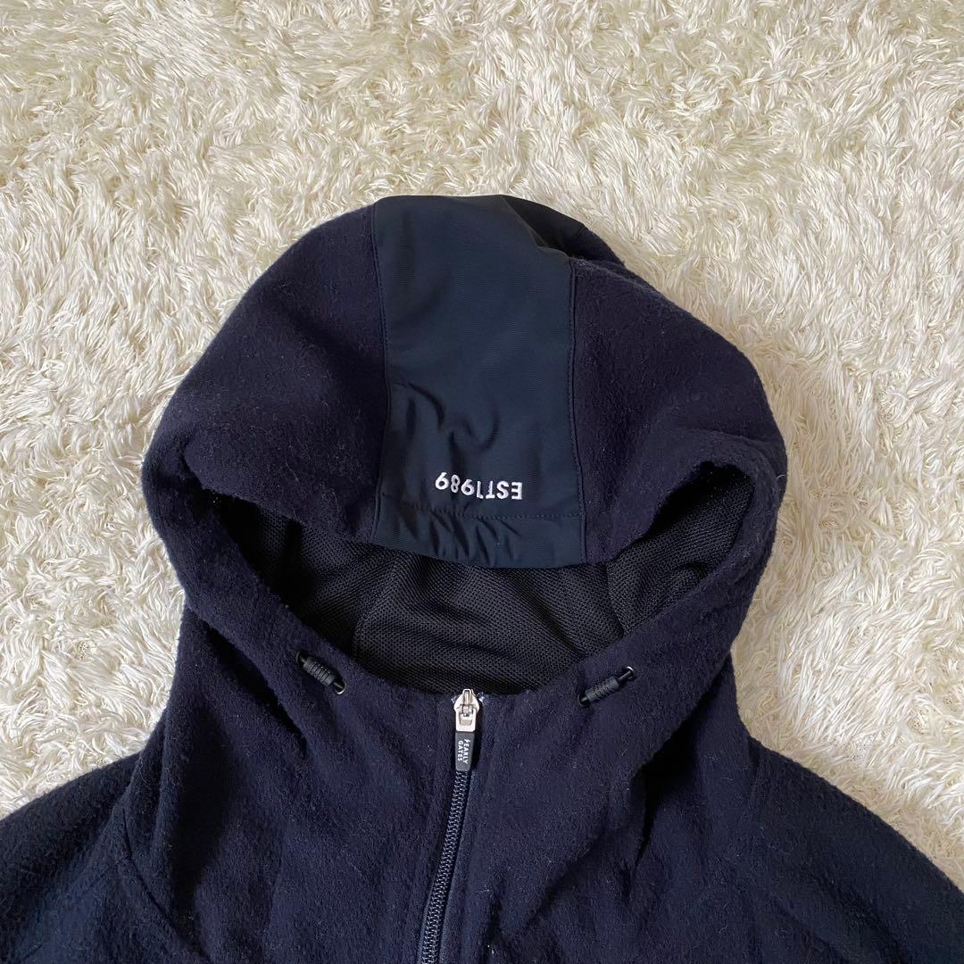 【極美品】パーリーゲイツ　メンズ　ストレッチ　メッシュ　ジャケット　フーディ　７