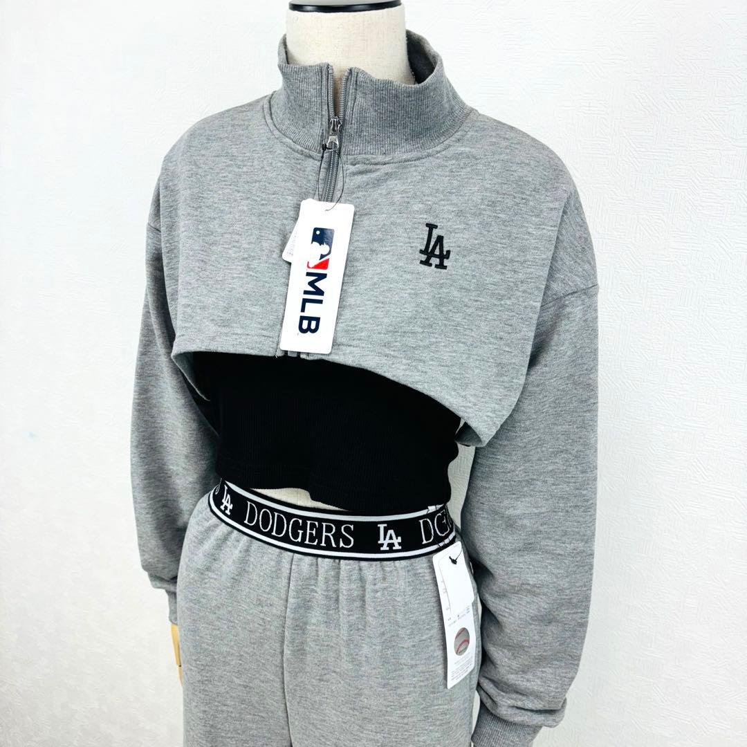 【新品未使用品】エムエルビーメジャーリーグ LAスウェットセットアップ大谷翔平M