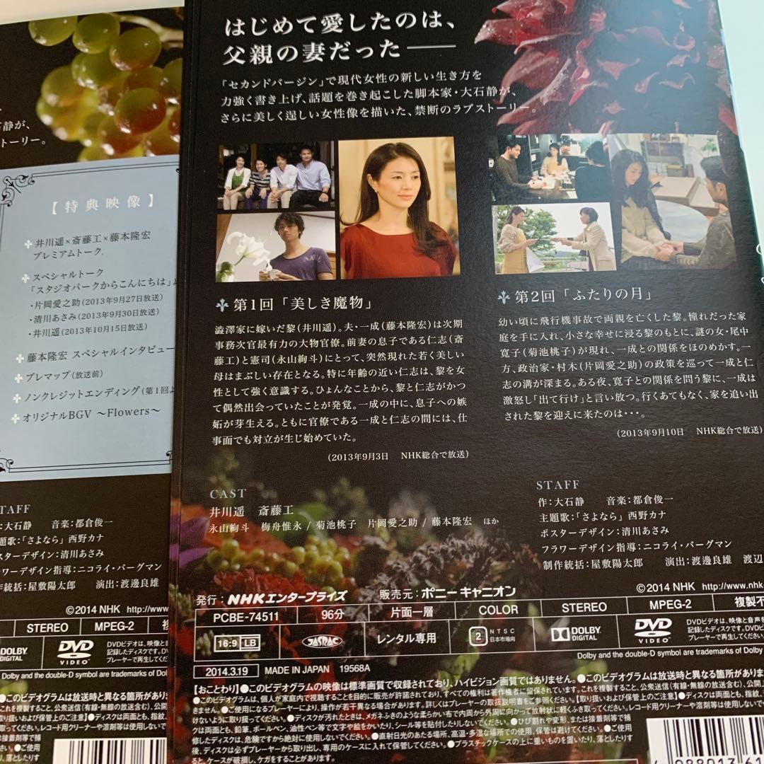 ガラスの家 DVD 5巻セット　TVドラマ　井川遥　斎藤工