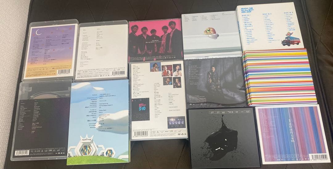 嵐DVD５枚 CD７枚セット（バラ売り不可）