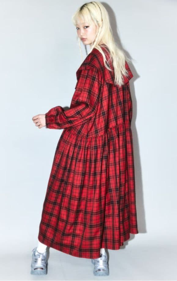 ワンピース CELEBRATE BIG COLLAR DRESS