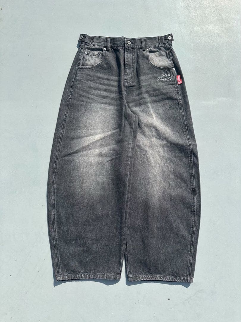 パンツ 9090 Bullet Logo Denim Buggy Pants