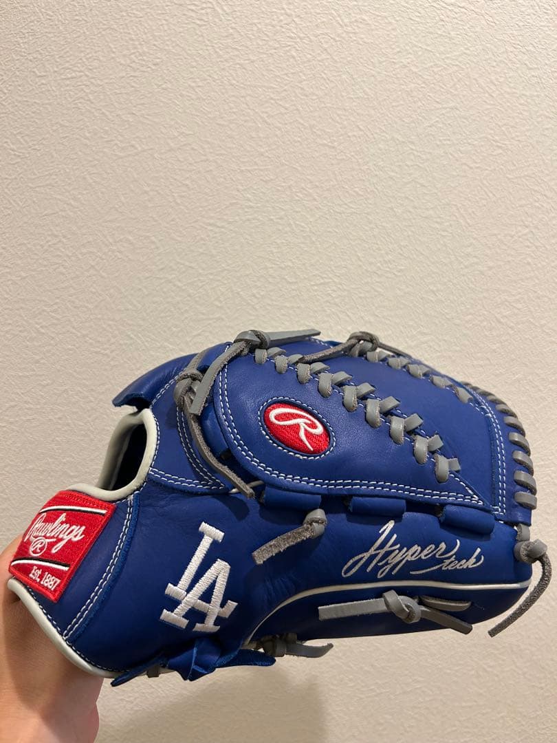 Rawlings Hyper Tech 軟式グローブ LAロゴ