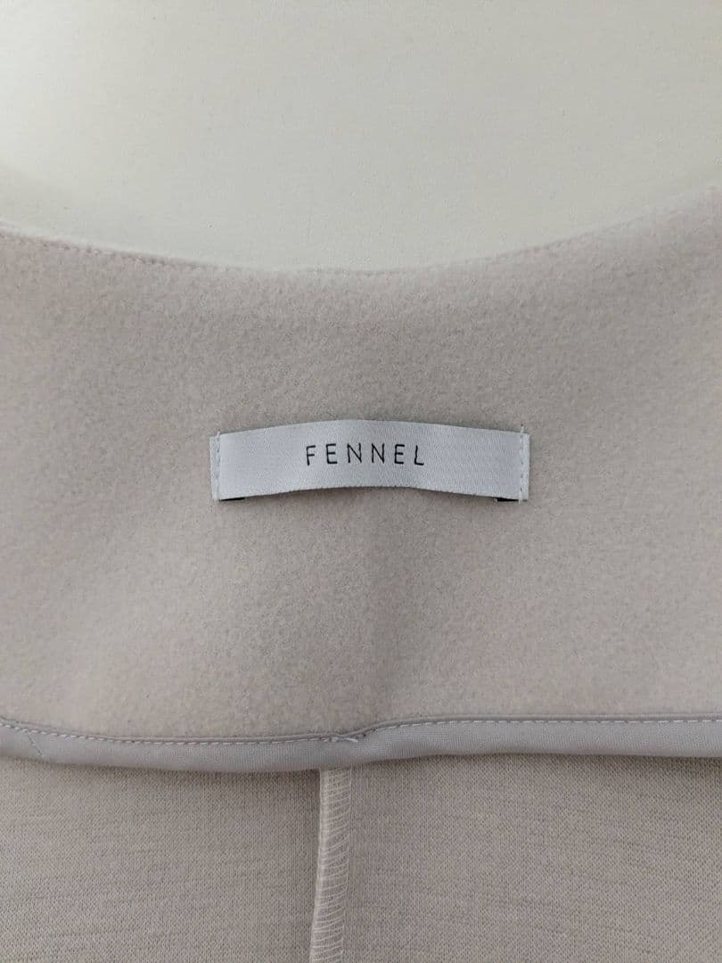 FENNEL ベージュ ポンチョ