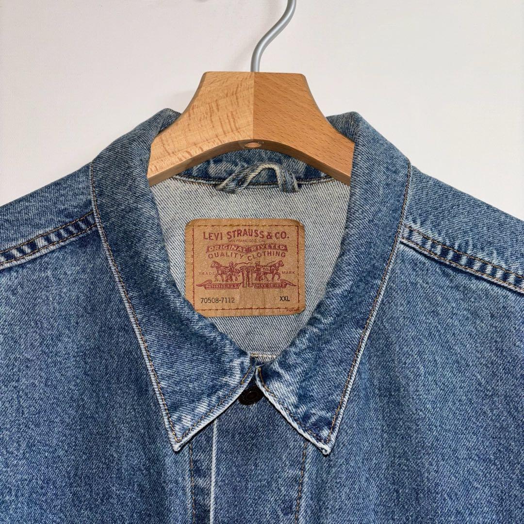 マ*ダ様 USA製Levi'sリーバイスデニムジャケットGジャン70508-71