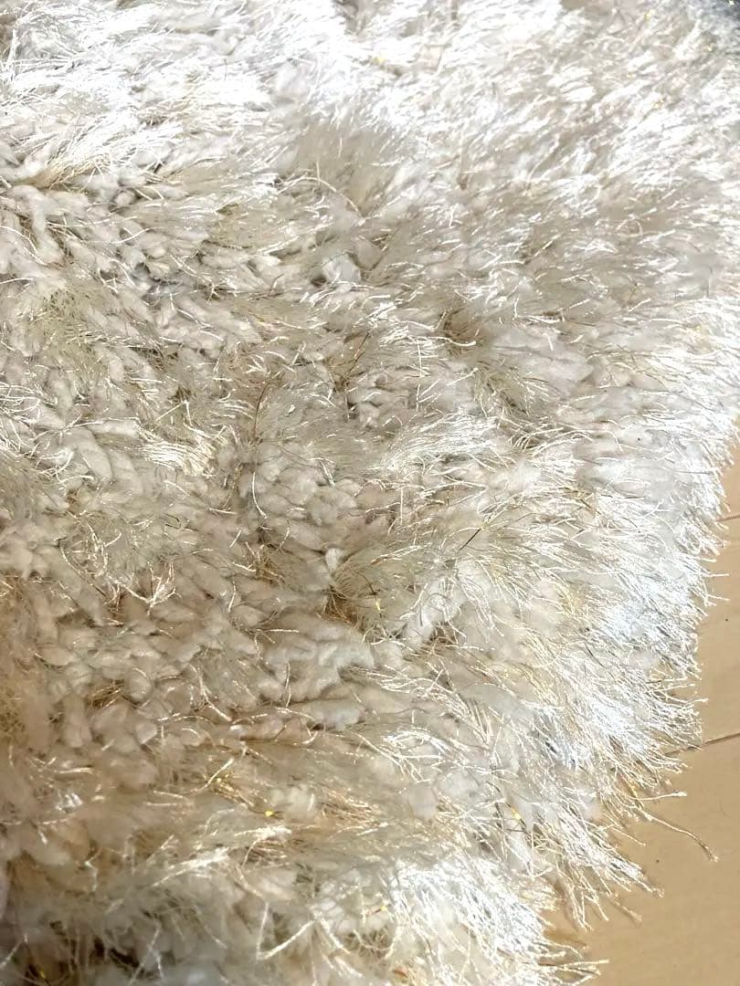サークルラグ bickly curtain ホワイト
