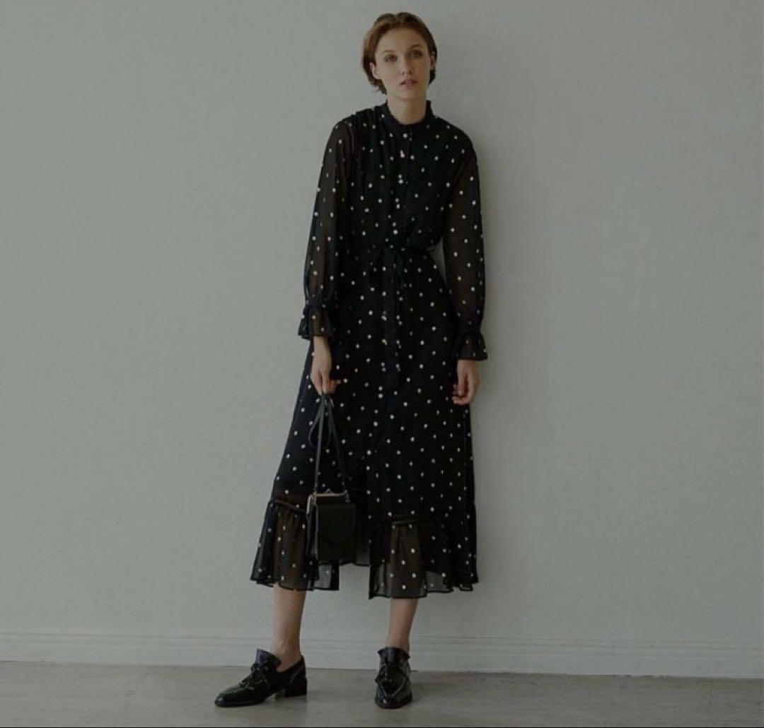 【Yuri】Amerivintage SPARKLE DOT DRESS